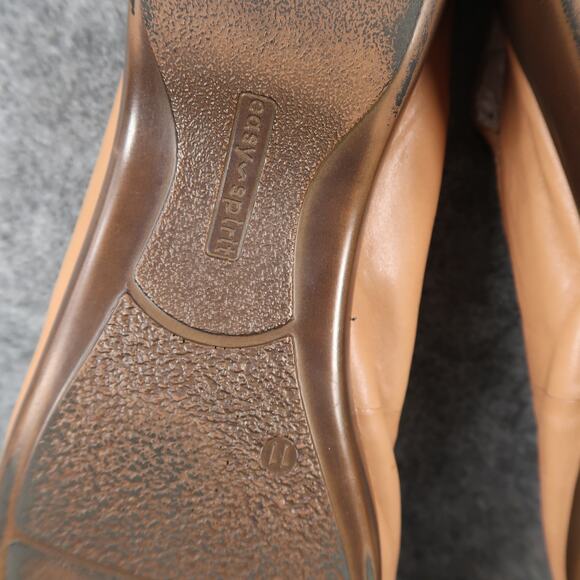 Easy Spirit Shoes Women 11 Sandal Dawn Slingback Casual Leather Perforated Brown - Picture 11 of 12